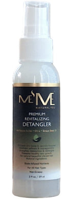 Me'me Natural You's Premium Revitalizing Travel Size Detangler  2.0 oz