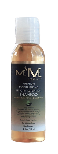 Me'me Natural You's Premium Length Retention Travel Size Shampoo 2.0 oz