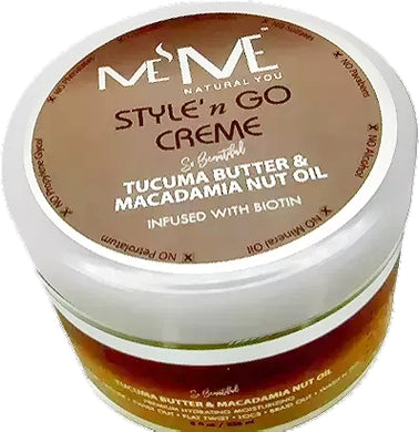 Get Ready to Style and Go with Me'me Natural You's Style N Go Creme! 8.0 oz