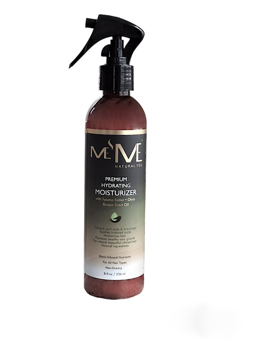 Unlock the Secret to Luscious Hair with Me'me Natural You's Premium Hydrating Moisturizer!  8.0 oz